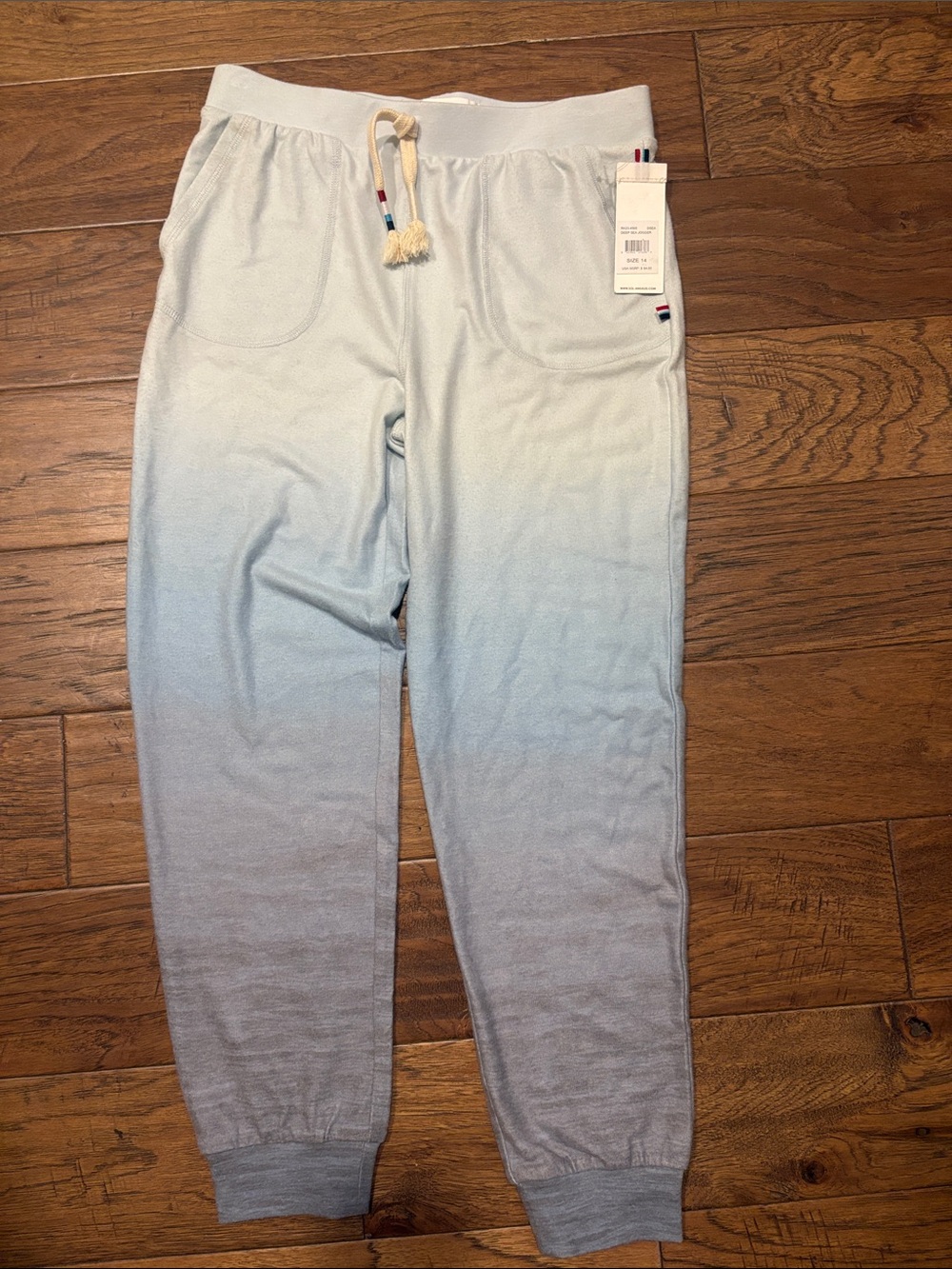 Sol Angeles Light Blue Ombre Kids Joggers